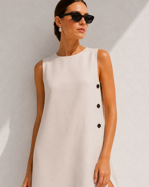 Robe trapèze chic mariage civil