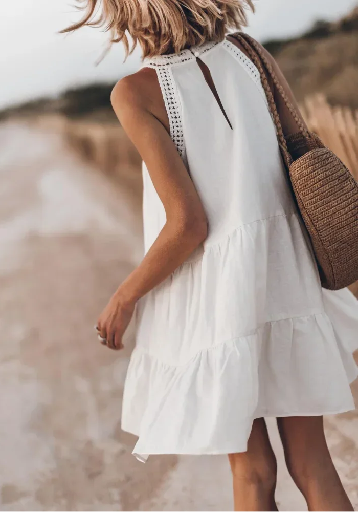 Robe trapeze courte femme hotsell