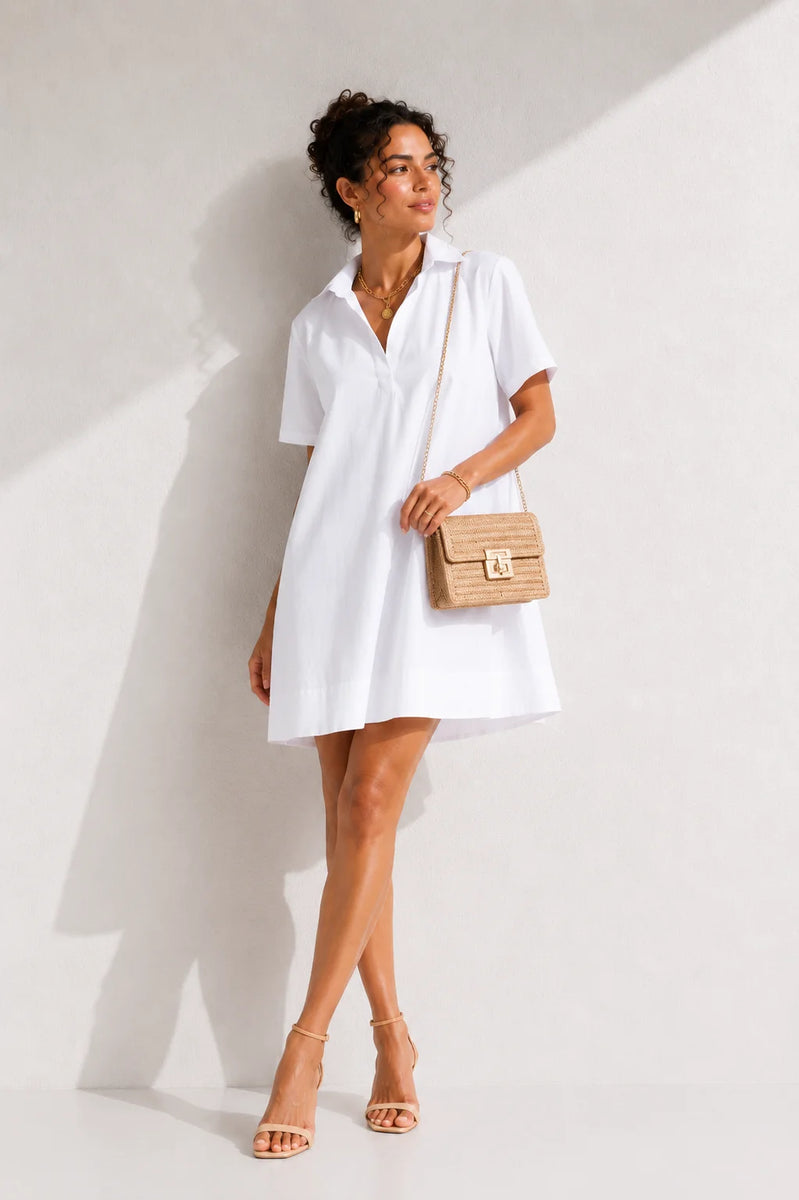 Robe chemise trapèze