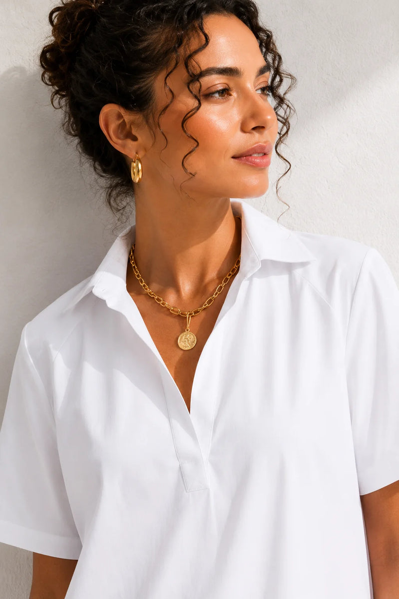 Robe chemise trapèze