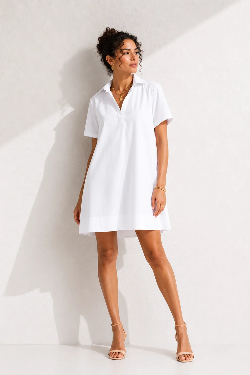 Robe chemise trapèze