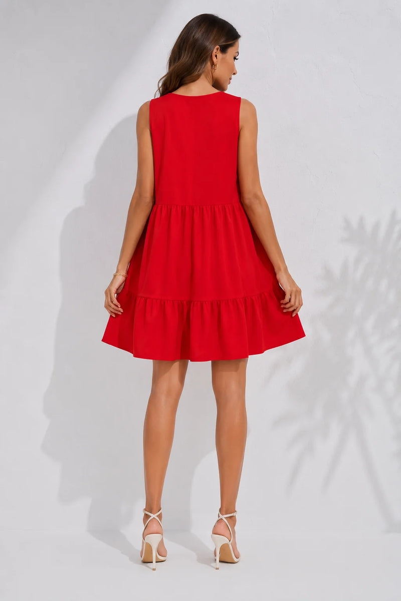 Robe d’Été Trapèze Fluide Plage
