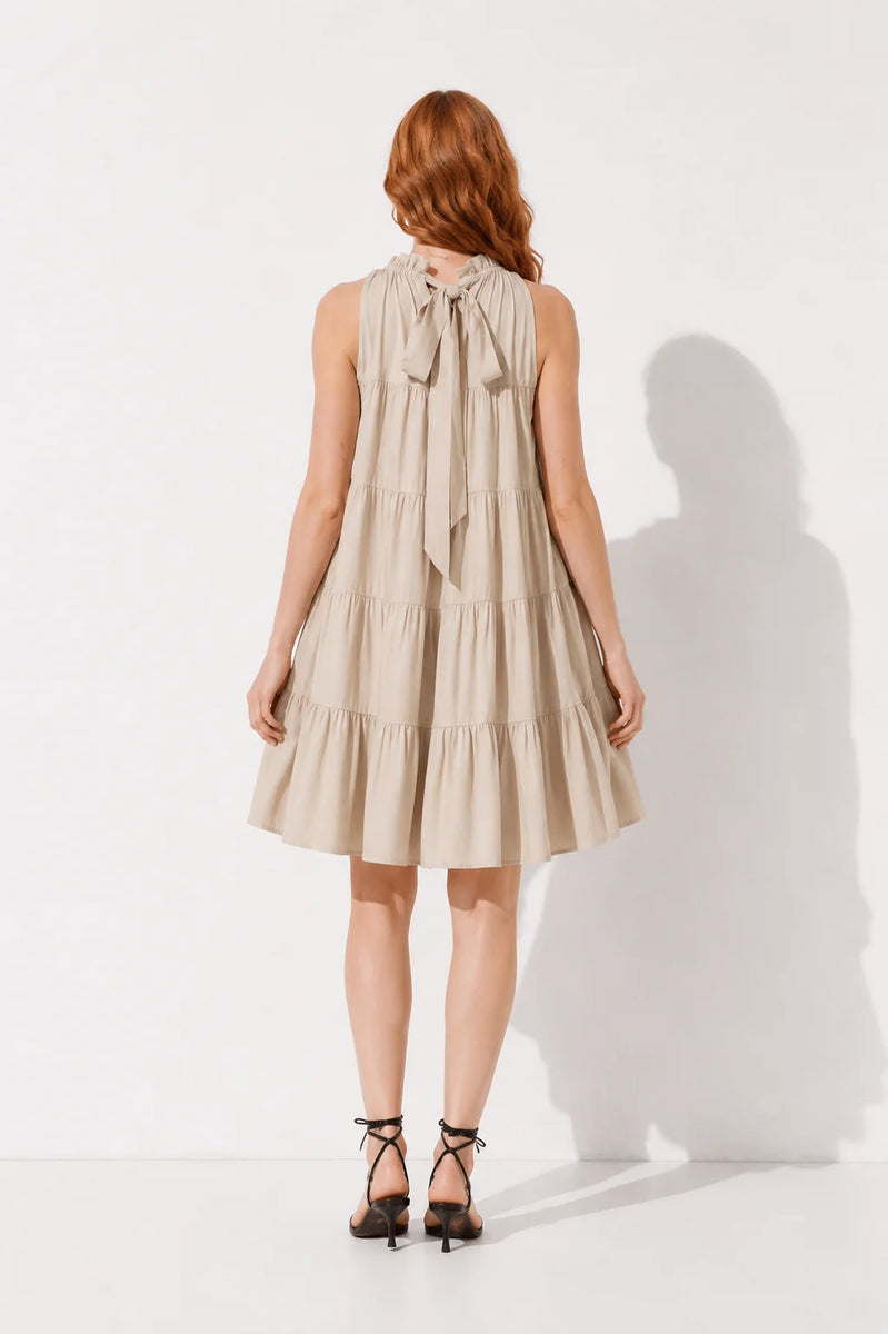 Robe Fluide Printemps Eté Forme Trapèze