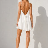 Robe Satin Trapèze