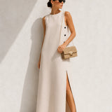 Robe trapèze mariage civil