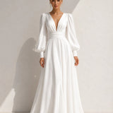 Robe trapèze chic pour mariage