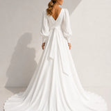 Robe trapèze chic pour mariage