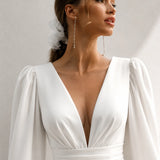 Robe trapèze chic pour mariage