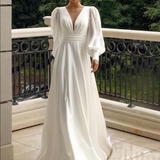 Robe trapèze chic pour mariage