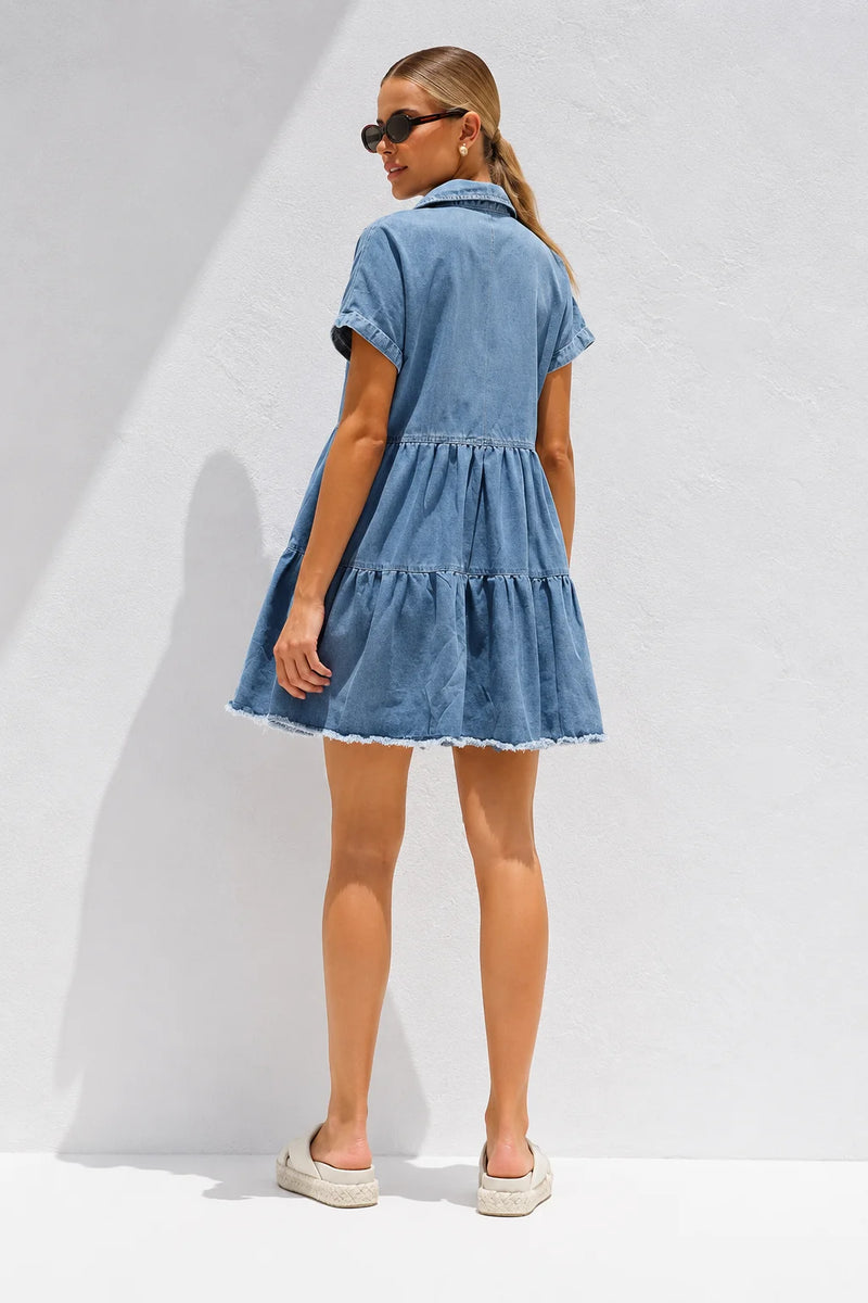 Robe trapèze femme ronde