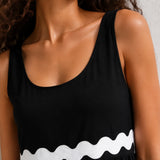 Robe trapèze femme élégante