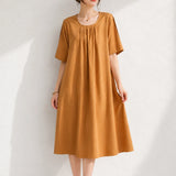 Robe trapèze grande taille