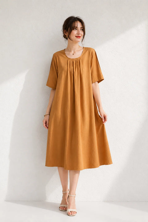 Robe trapèze grande taille