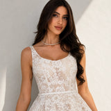 Robe trapèze mariage