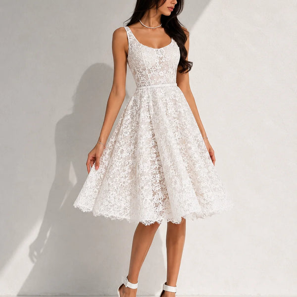 Robe trapèze mariage