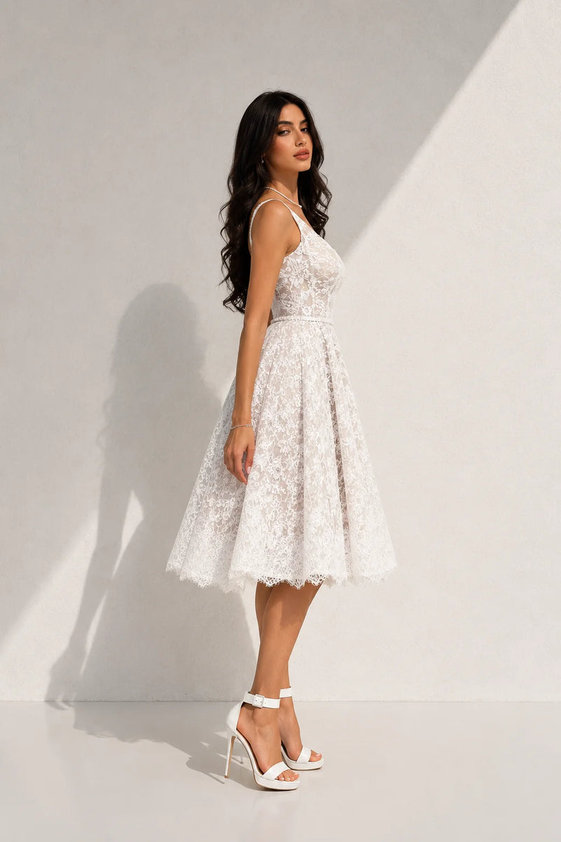 Robe trapèze mariage